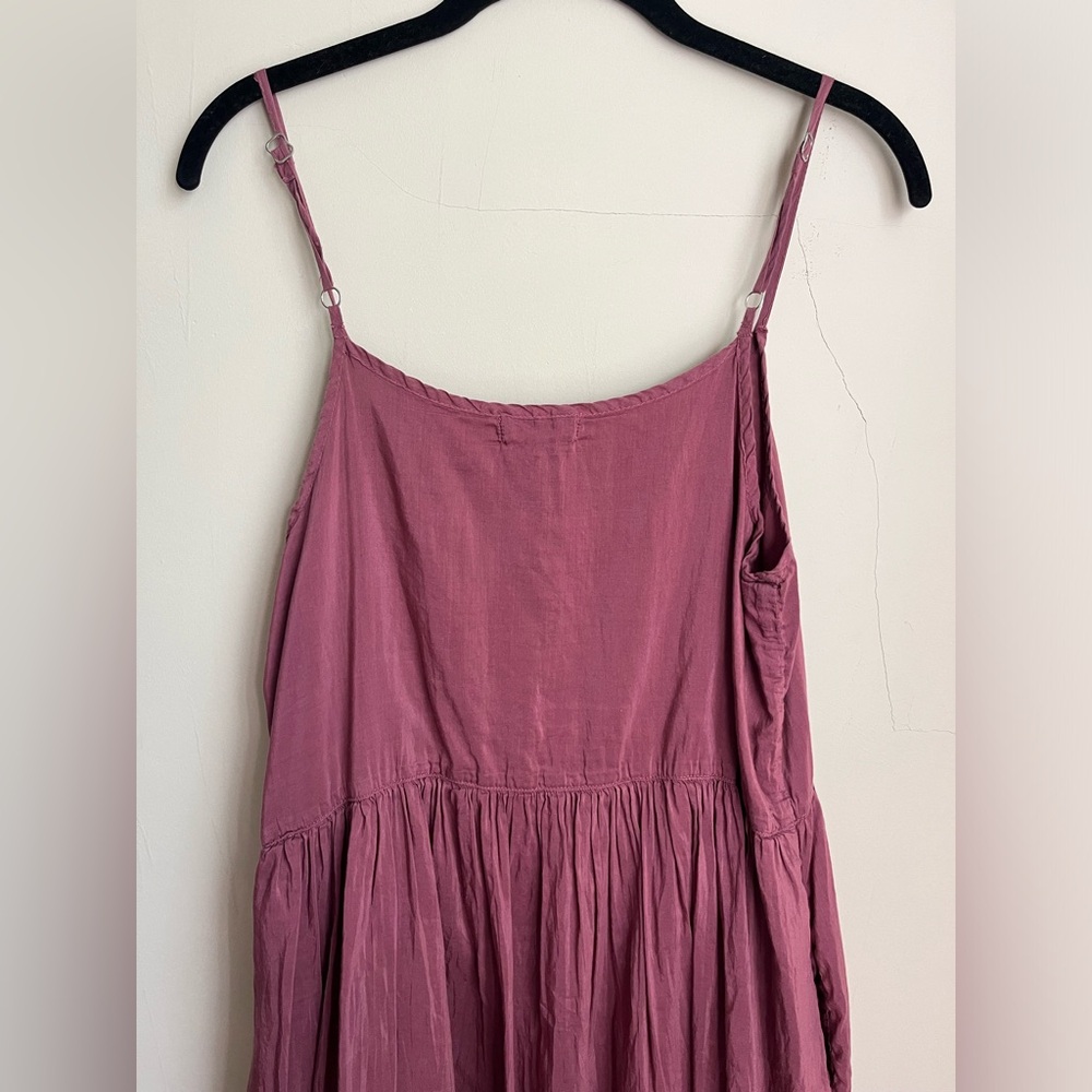CP SHADES mauve cotton silk sundress - Picture 10 of 14